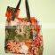 Printed Cotton Canvas Handbag coin purse and scarf