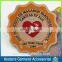Custom design maker sew on woven patches for clothes
