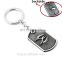 Hot Game CSGO T/CT Team Keychain Vintage Antique Silver Dog Tag Pendants Key Chain