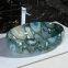New design ceramic hair wash basin portable shampoo wash basin