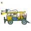 Top quality rock portable machine for sale water well rig with mud drilling