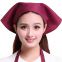 Work headscarf hat japanese style kitchen restaurant hot pot shop triangle scarf chef hat