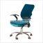 Office/hotel/dining room  anti slippery folding 2 piece set computer chair cover