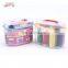 Mini Needlework Sewing Kit Portable Plastic Boxed Sewing Box