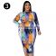 Plus Size S-5XL Autumn Long Sexy Dresses For Womens Streetwear Round Neck Casual Vestidos Winter Party Bodycon Vintage Dress