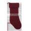 Wholesale Decorative Knit Red Christmas Socking for Christmas