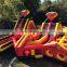 Double Rush Inflatable Bounce House Obstacle Course Bouncy Castle Playground For Kids Adult