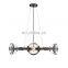 4 heads Modern LED Ring Pendant Lamp antique round  hanging light