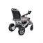 Reclining folding  power handicapped electric wheelchair load 200 kg