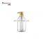 Wholesale Transparent Plastic PE Bottle with Lotion Pump for Shampoo Lotion Sanitizer Bottle