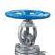 Bundor Bs1873 Pn16 2inch Cast Carbon Steel Wcb Flange Type Bellow Seal Globe Valve