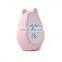 new design Dimmable Silicone Night Lamp Clock Kids Led Alarm Clock for bedroom
