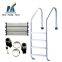 304/316 stainless steel 2/ 3/ 4/ 5 step swimming pool ladder with handrails for swimming pool equipment and accessories