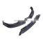 Auto   Car External Protector Front Bumper  Lip for  Sentra 2016-2019  Car Three-Segment Front Shovel