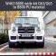 G CLASS W463 G63 G65 в широкий комплект B800 из материала ПУ: передний обвес с эмблемами B, дверные планки, накладки на арки колес, задний бампер, боковые пороги