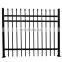 Powder Coating Steel Wrought Iron Fence Welded Spear Top Picket Fence