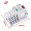4P MCB type Dual Power Automatic transfer switch 4P 100A ATS Circuit Breaker Electrical Switch, Dual Power ATS 4P