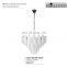 Glass Feather Plume Modern handmade Nordic bedroom Luxury  New Chandelier