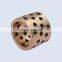 JDB303415 wholesale Sliding bearings self lubricating graphite bearing bushing copper sleeve