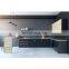 Luxury black and gold kitchen cabinet pulls