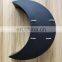 SALES PROMOTION large black decorative wood wall moon shelf home decor 18x12x3.5inch