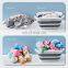 Folding PP Storage Basket Laundry Basket Bathroom Wash Basins Toy Box Pet Bath Tub