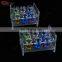 bar 6 shot glass holder acrylic glass cup display rack