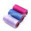 260M Flat Braided Wax Threads Customized Accepted Waxed Sewing Thread White Skeins