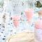 Manufacturers Drinks Modern Custom Thick Logo Luxury Wine Flute Wedding Champagne Glasses Plastic