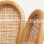 Unique Flower Shaped Rattan Plant Stand High Quality Wicker Flower Pot Holder Basket Cheap Wholesale