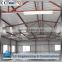 Large span galvanized steel frame structure low cost prefab warehouse
