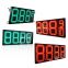 LED Gas Station Price Board LED Gas Price Signs 7 Segment IP65 Outdoor Use Custom