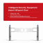 The cash register gate / entrance gate for check out / Stainless steel pipe guardrail swing gate turstile entrance gate