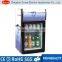 SC21B mini glass display showcase with LED light
