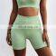 Custom Seamless Peach Butt Biker Shorts Sports Fitness High Rise Breathable Yoga Pants
