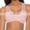 Fruit of the Loom Women's Comfort Front Close Sport Bra With Mesh Straps