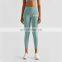 Good Quality Customized With Side Pockets Crotchless Yoga Leggings Women Workout Gym Yoga Wear No Trace Nude Feeling Pants
