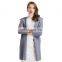 Casual Vintage Women's Winter Coat Custom Knitted Pure Cashmere Cardigan with Hood Winter Sweater