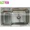 Big single bowl stainless steel brushed kitchen sink HD7245B