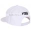 Blank Leather Snapback Cap Hip Hop Baseball Cap Leather strap back Hat