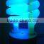 colorful energy saving lamp half spiral 23 CFL low price