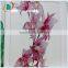 High quality colored silk screen glass with digital printing