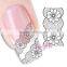 2015 Hotselling Good Quality Water Transfer Nail Art Lace