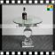 2016 Modern Simple Transparent / clear acrylic coffee table with black stone in living room for home/hotel/office
