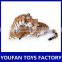 soft stuffed animal lifelike plush tiger toy