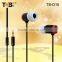 special design metal earphones with 3.5mm plug from China factory consumer electronics