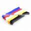 Assorted Adjustable Black Strap Hook Loop Reusable Cable Ties Organizer tidy