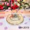 Royal wedding cake stand with acrylic crystal hanging beads;cake stand for wedding /party/hotel decoration(MH-2019)