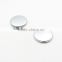 Double Sided Classic Round White Vanity Makeup Mirror