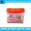 7.5L Saver Box Case Keeper Tool partition terra cotta food container Wet Dry Food Keeper Plastic With Handle